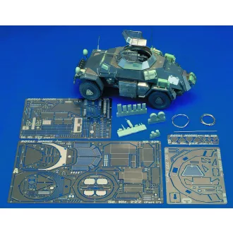   Royal Model Sd. Kfz. 222 part 1° (for Tamiya kit) műgyanta harcjármű kiegészítő