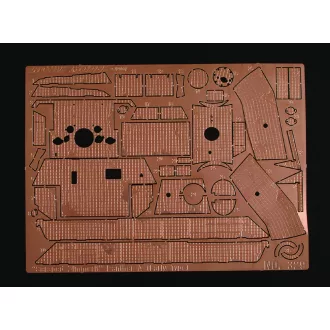   Royal Model Scraped Zimmerit Panther A Early (for Dragon kit) műgyanta harcjármű kiegészítő