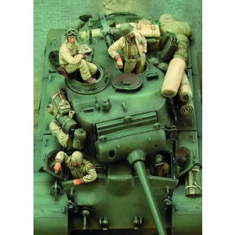 Royal Model M 26 Pershing Crew-WWII figura készlet