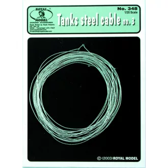 Royal Model Tanks Steel Cable n.3 fém kiegészítő