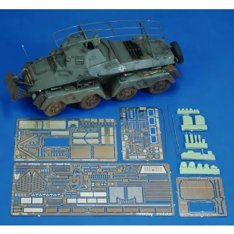   Royal Model Sd.Kfz. 232 part 1 (for Tamiya kit) műgyanta harcjármű kiegészítő