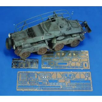   Royal Model Sd. Kfz. 232 - Part 2 (for Tamiya kit) műgyanta harcjármű kiegészítő