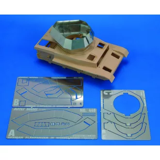   Royal Model German Flak Panzer Turret (for Tamiya kit) műgyanta harcjármű kiegészítő