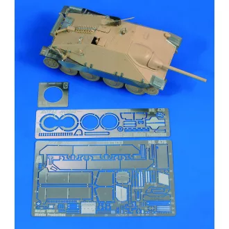   Royal Model Hetzer 38t Middle Prod. (for Tamiya kit) műgyanta harcjármű kiegészítő