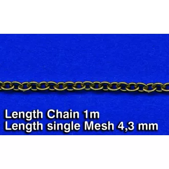  Royal Model Metal Chain (G) Length single Mesh 4,3 mm makettező szerszám