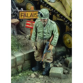   Royal Model US tanker with Thompson sub machine gun-WWII figura készlet