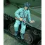 Royal Model Russian tanker jumping down-WWII figura készlet