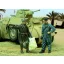 Royal Model Italian Captain and tanker-WWII figura készlet
