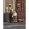 Royal Model Civilian man with children-WWII figura készlet