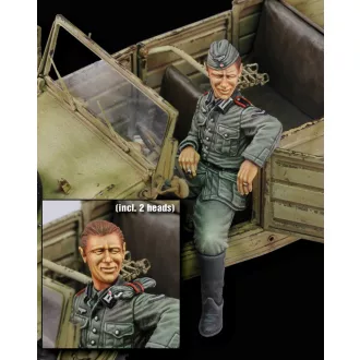   Royal Model Kubelwagen driver 'incl. 2 heads' figura készlet