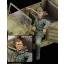 Royal Model Kubelwagen driver 'incl. 2 heads' figura készlet