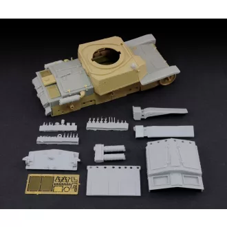   Royal Model Conversion kit M13/40 final production műgyanta harcjármű kiegészítő