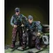 Royal Model German tankers at rest-WWII figura készlet