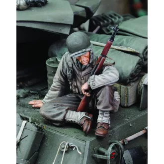   Royal Model U.S. Infantry at rest with rifle-no.1-WWII figura készlet