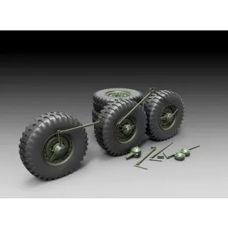   Royal Model DUKW sagged wheels műgyanta jármű kiegészítő