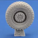 Royal Model Cougar-4×4 sagged wheels műgyanta harcjármű kiegészítő