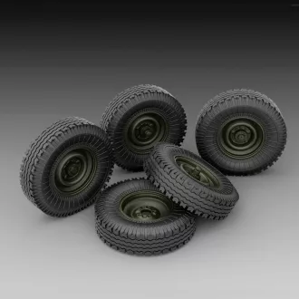   Royal Model GAZ sagged wheels műgyanta jármű kiegészítő