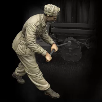   Royal Model Italian infantry ‘cranking up’ figura készlet