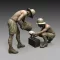 Royal Model Italian soldiers battery maintenance figura készlet