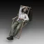 Royal Model German soldier who sleeps-WWII figura készlet