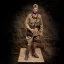 Royal Model Italian Officer Libia 1940 figura készlet