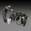 Royal Model Soldiers painting figura készlet