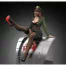 Royal Model Pin Up Pilot (75mm) figura készlet