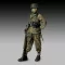 Royal Model German soldier with rifle figura készlet