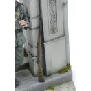 Royal Model German soldier eating - WWII (75 mm) figura készlet