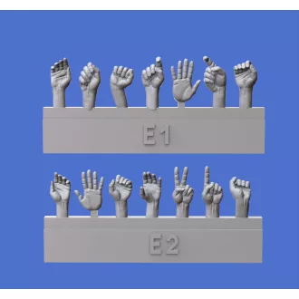 Royal Model Assorted hands set No.5 figura készlet