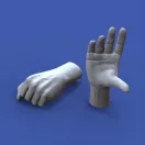 Royal Model Assorted hands set No. 2 figura készlet