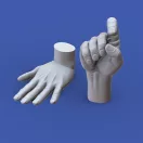 Royal Model Assorted hands set No. 3 figura készlet