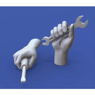 Royal Model Assorted hands set No. 4 figura készlet