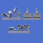 Royal Model Assorted german hands set -WWII figura készlet