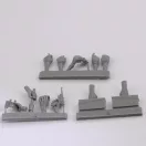 Royal Model Assorted german hands set -WWII figura készlet