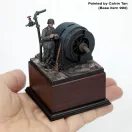 Royal Model German infantry soldier eating - WWII figura készlet