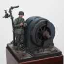 Royal Model German infantry soldier eating - WWII figura készlet