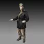 Royal Model Italian tanker M40 75-18 - WWII figura készlet
