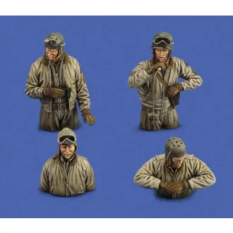 Royal Model U.S. tank crew WWII figura készlet