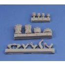 Royal Model U.S. tank crew WWII figura készlet