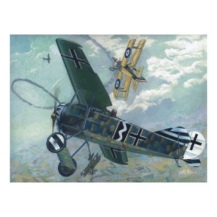 Roden Fokker E.V (D.VIII) makett