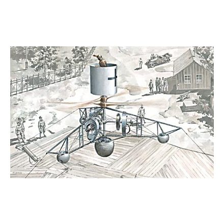 Roden PKZ-2 Austro-Hungarian Helicopter WWI makett
