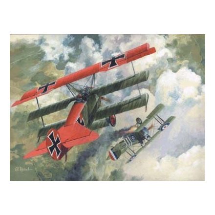 Roden Fokker Dr.I makett