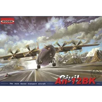 Roden AN-12BK Civil repülő makett