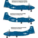 Roden North American AJ-1 Savage repülő makett