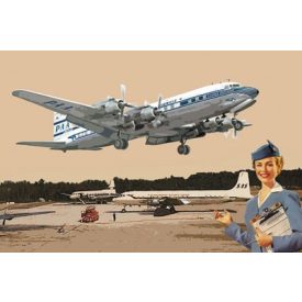 Roden DC-7C Pan American World Airways makett