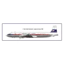Roden DC-7C Japan Air Lines repülő makett