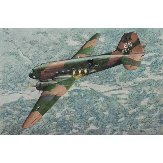 Roden Douglas AC-47 D Spooky repülő makett