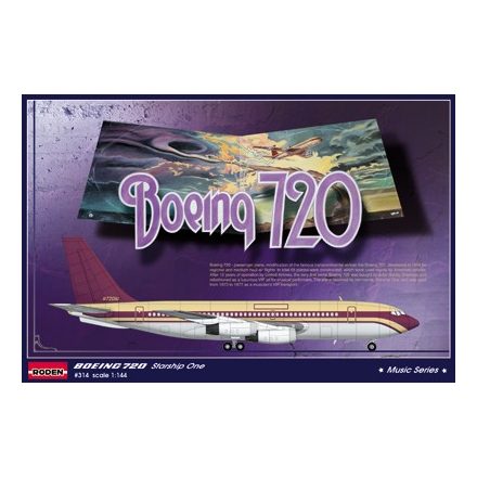 Roden Boeing 720 Startship One"Music series" makett