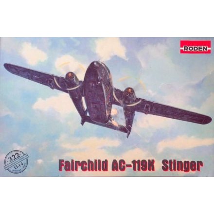 Roden Fairchild AC-119K Stinger makett